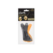 Picture of 60TH BIRTHDAY GOLD & BLACK LATEX BALLOONS 5 PACK 12 INCH